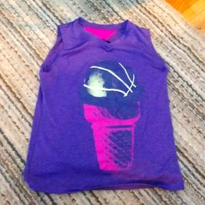 A sport tank top